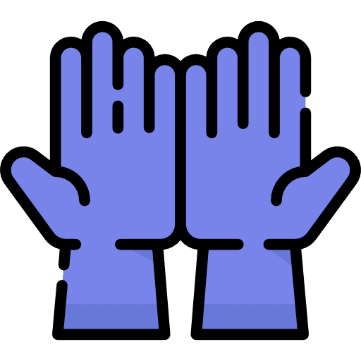Gloves gloves protectors hand icon