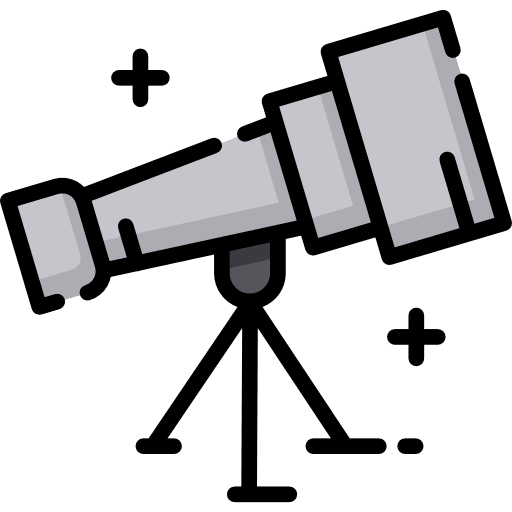 Telescope telescope science observation icon