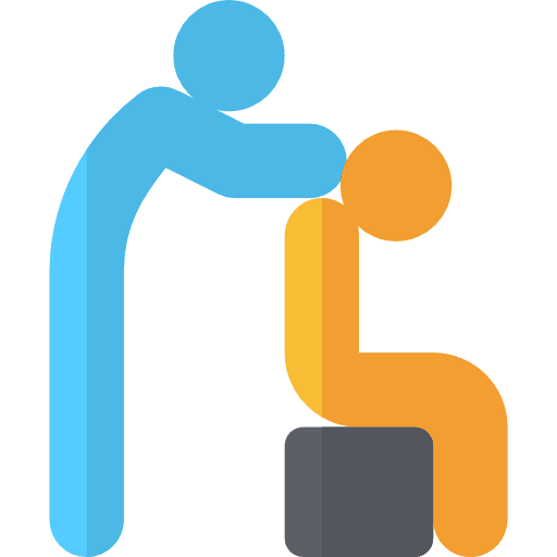 Physiotherapy healthcare and medical physiotherapy humanpictos icon