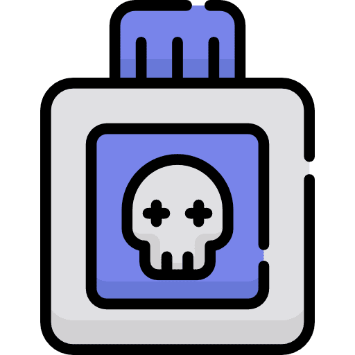 Toxic poison toxic poisonous icon
