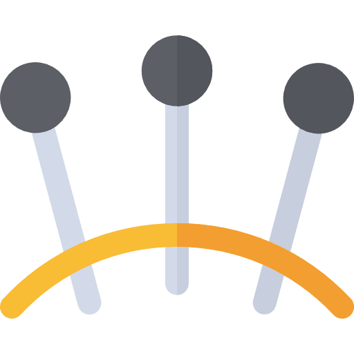 Acupuncture health care relaxation healthcare and medical icon