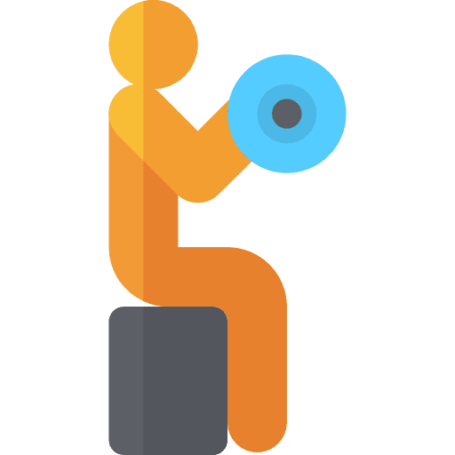 Gymming humanpictos gymnast weightlifting icon