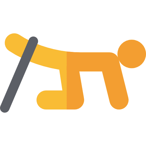 Physiotherapy people resistance band physiotherapy icon