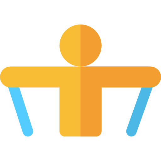 Rehabilitation recovery humanpictos exercise icon