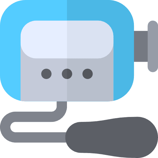 Digital ultrasonic medical technology icon