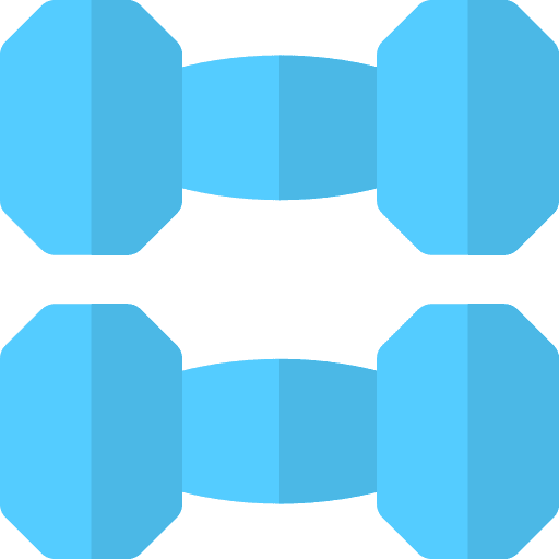 Dumbbell dumbbell sportive dumbbells icon