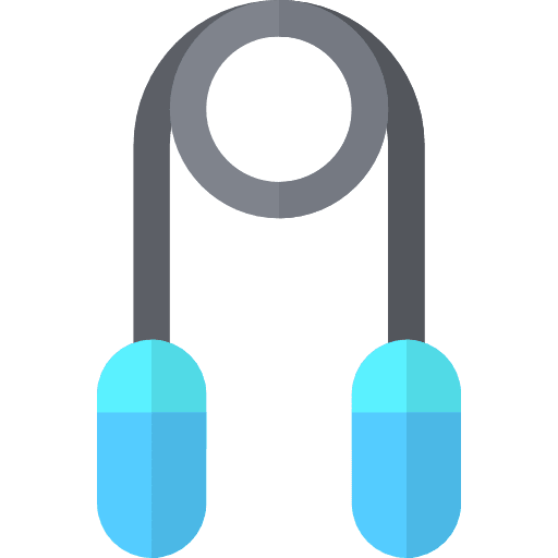 Jumping rope jumping jumping rope skipping rope icon