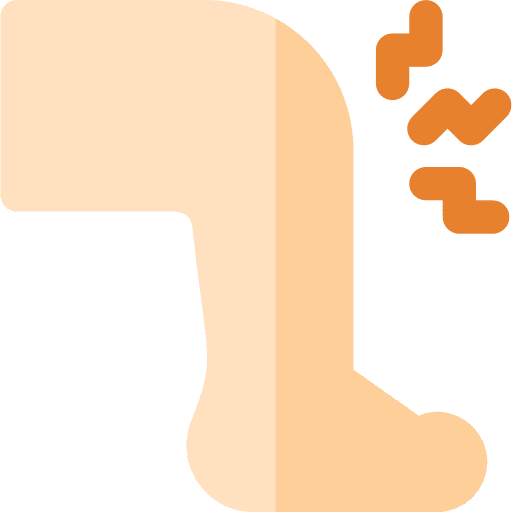 Knee pain knee human icon