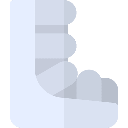 Leg sling sling medical healthcare and medical icon