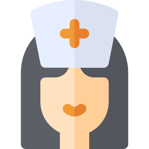 Nurse medical nurse assistant icon