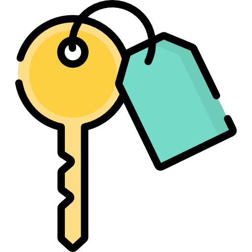 Key label chained labels key label icon