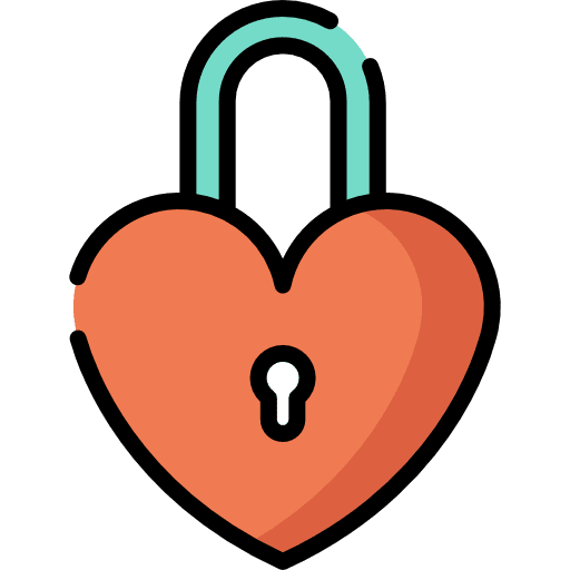 Padlock fidelity lock security icon
