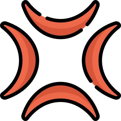 Anger sign shape shapes and symbols icon