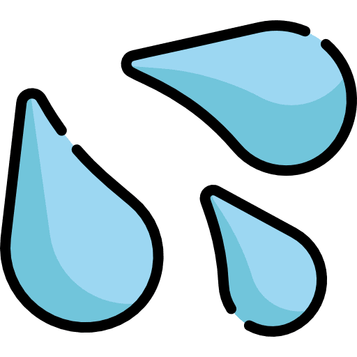 Drops weather drip drop icon