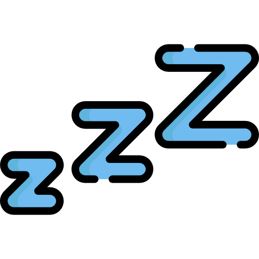 Zzz sleep relaxation relax icon