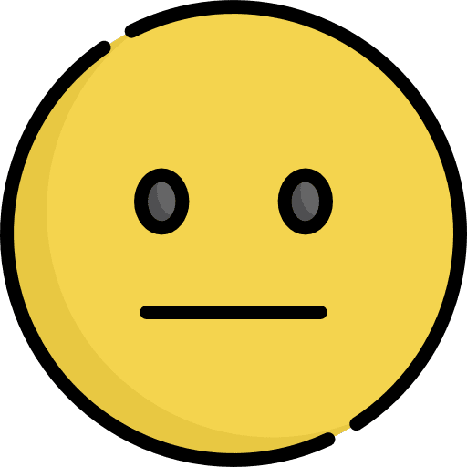 Straight smileys emoticons mouth icon