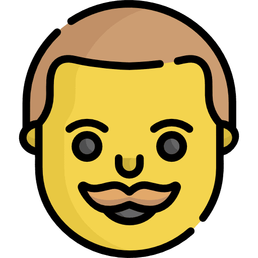 Man man emoji smiley icon