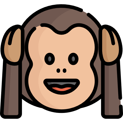 Monkey emoji feelings emoticons icon