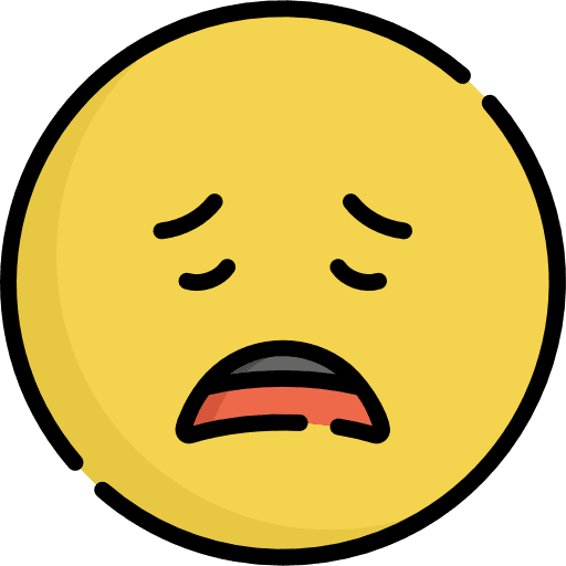 Sad smileys sad feelings icon