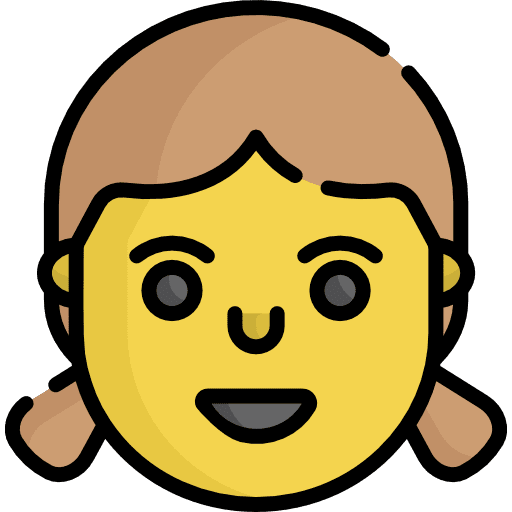 Girl emoticons emoji smileys icon