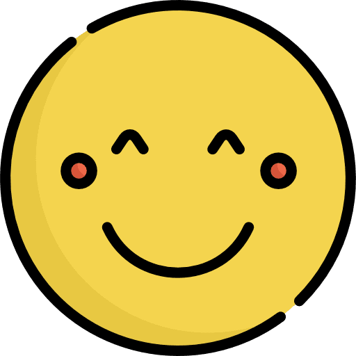 Happy emoticons feelings happy icon