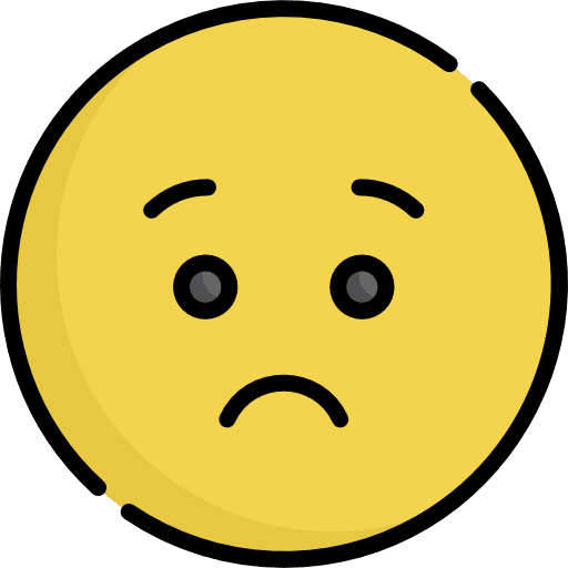 Sad emoji emoticons sad icon