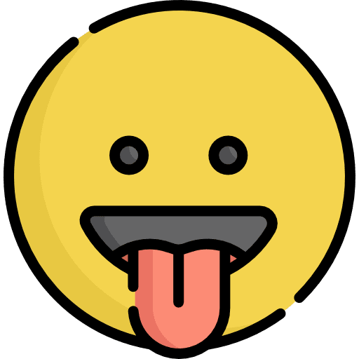 Tongue out smileys emoji emoticons icon