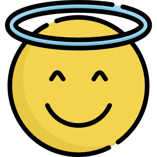 Angel smileys emoticons feelings icon