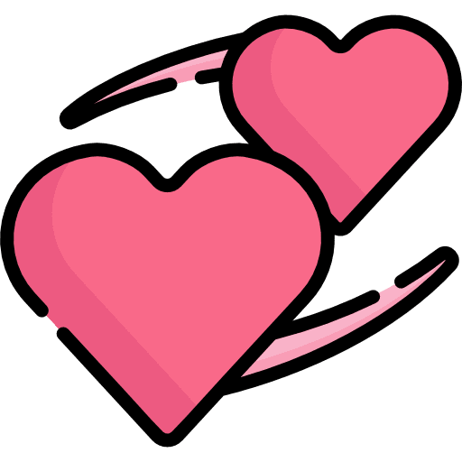 Heart heart love and romance loving icon