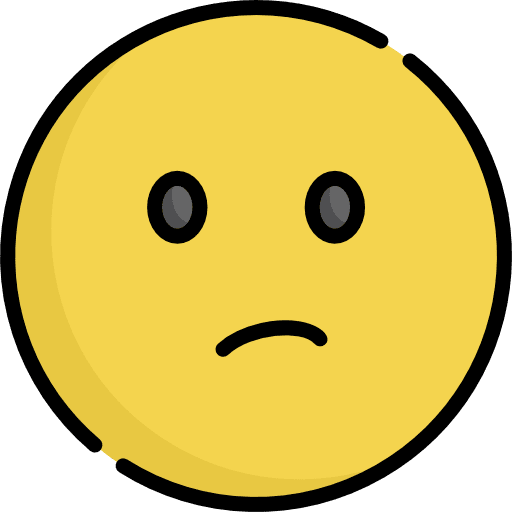 Sad smileys feelings emoji icon