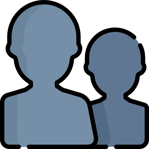 Users profile social network users icon