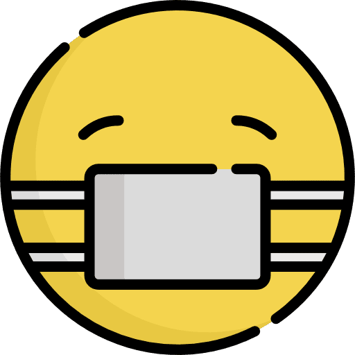 Mask feelings mask emoticons icon
