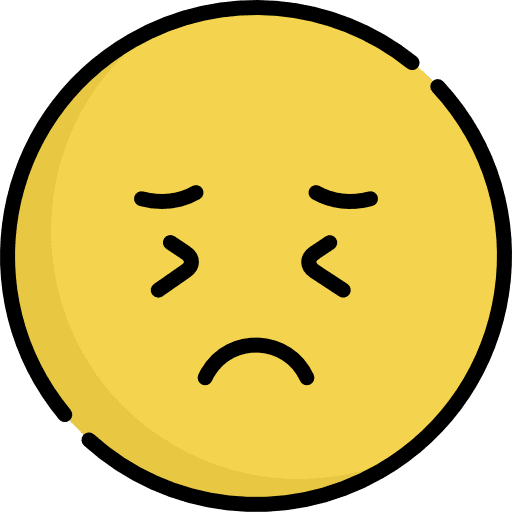 Sad emoticons emoji smileys icon