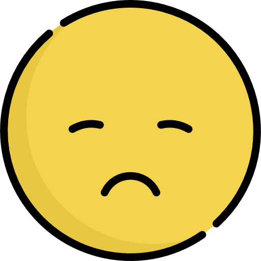 Sad feelings emoji sad icon