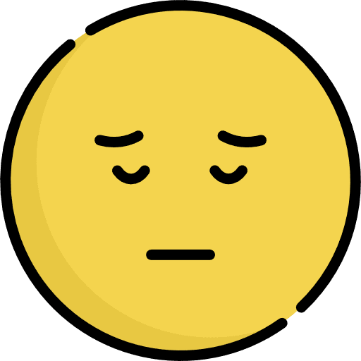 Sad sad smileys feelings icon