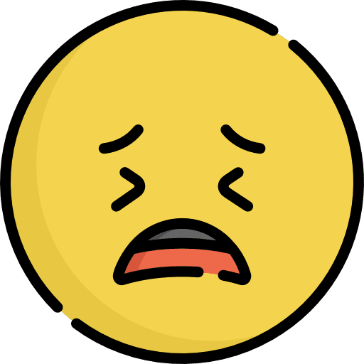 Sad smileys feelings emoticons icon