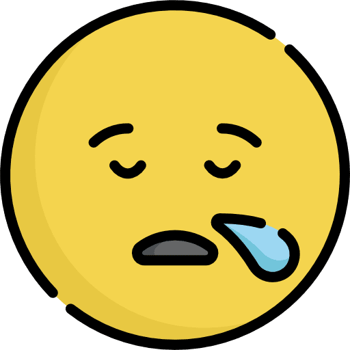 Sleep emoji emoticons sleep icon