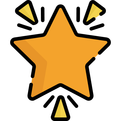 Star signs shapes and symbols favorite icon