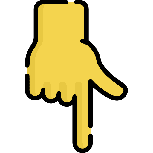 Tap finger tap click icon