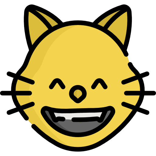 Cat smileys emoticons emoji icon