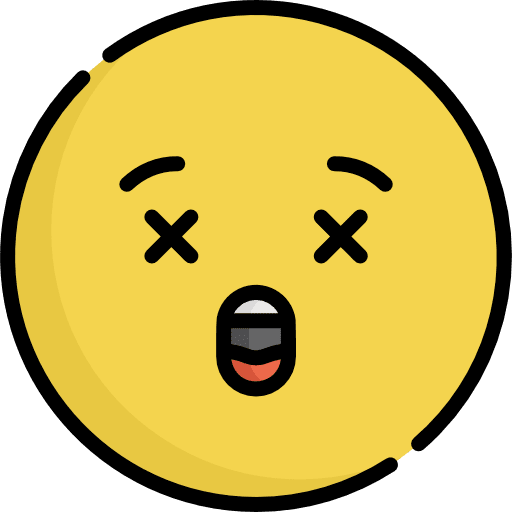 Dizzy emoji smileys feelings icon