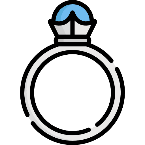 Engagement ring diamond ring jewel engagement icon