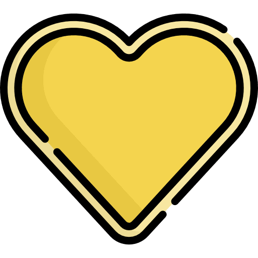 Heart shapes loving heart icon