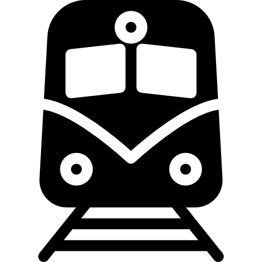 Train transportation train street icon