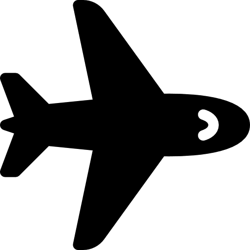 Aeroplane plane travel transport icon