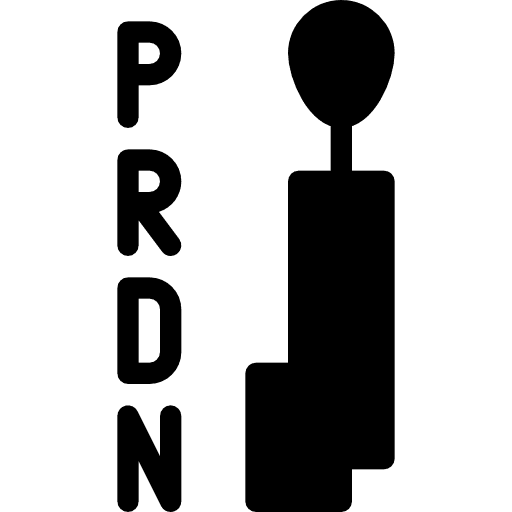 Gearbox vehicle transportation shapes and symbols icon