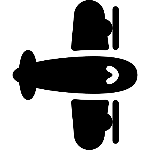 Aeroplane travel plane flight icon