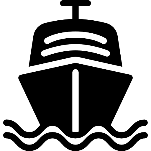 Ship ship cruise shipping and delivery icon