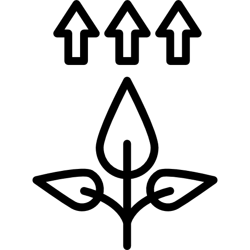 Growth yard gardening ecology icon