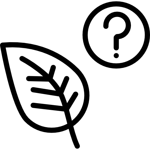 Leaf leaves botanical garden icon